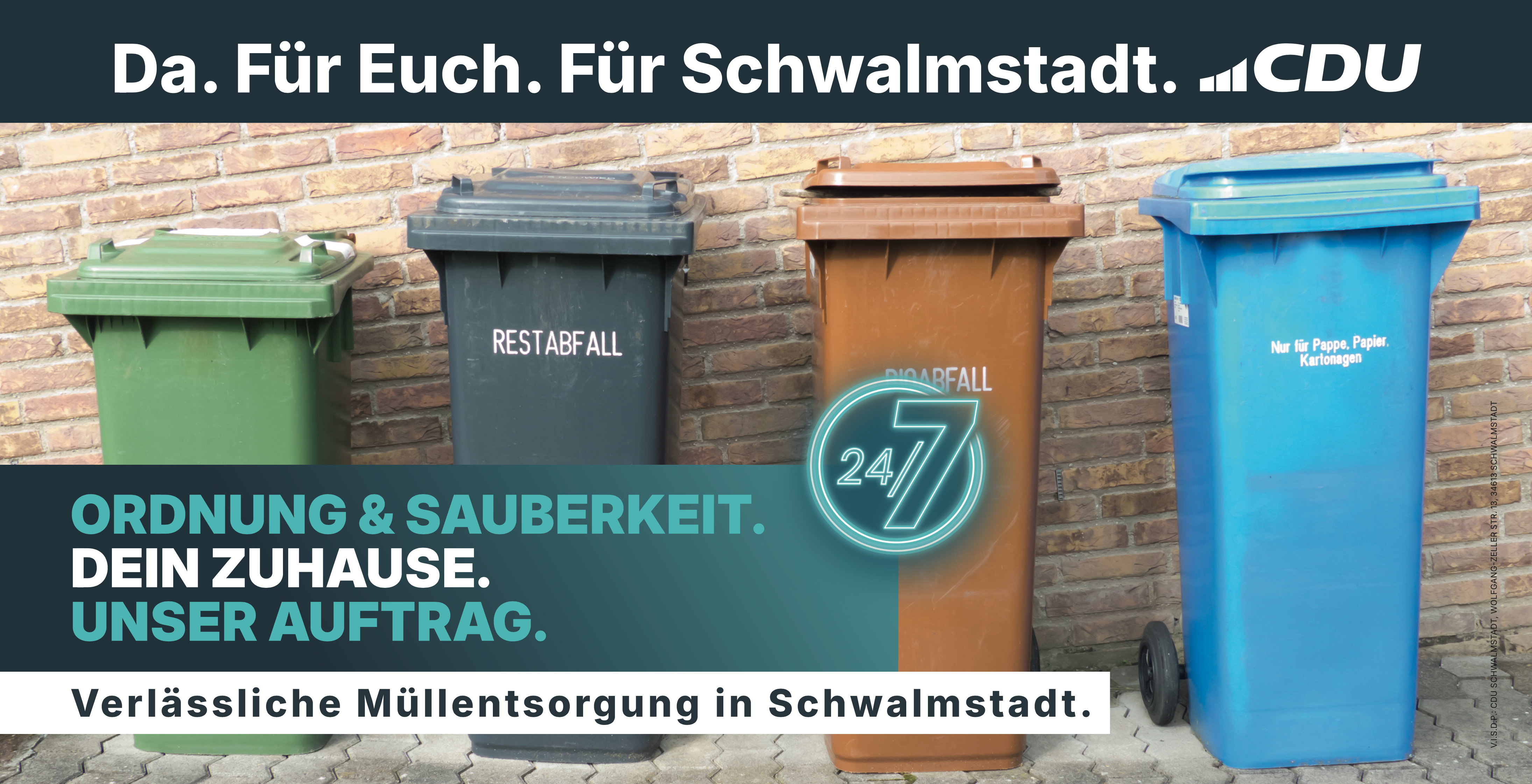 Verl�ssliche M�llentsorgung gew�hrleisten